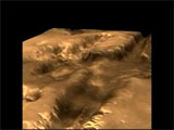 Valles Marineris Flyby
